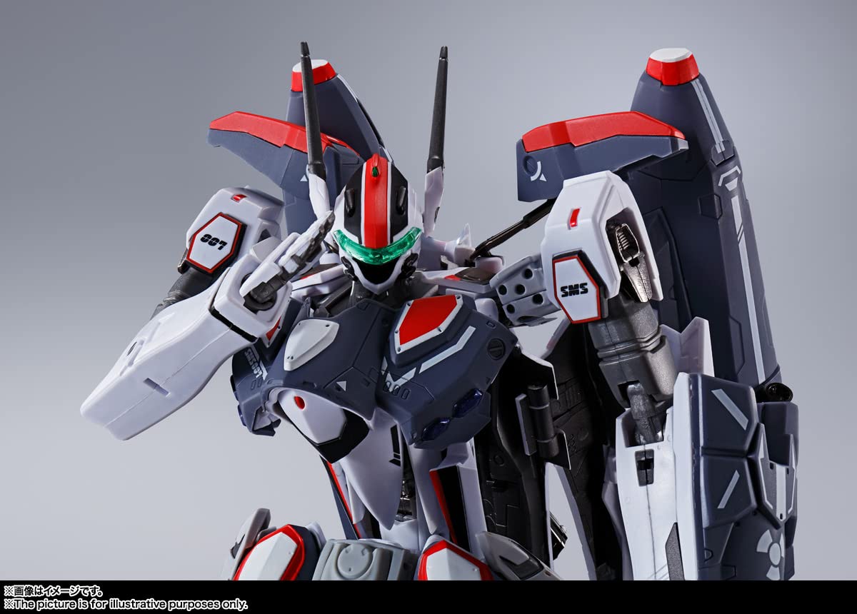 Tamashii Nations Macross Frontier VF-25F Super Messiah Valkyrie Revival Ver. – DX Chogokin Die-Cast Collectible