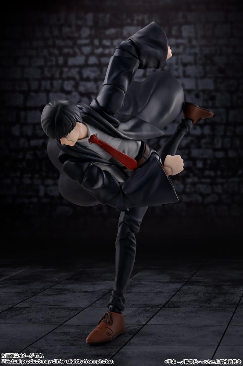 TAMASHII NATIONS Mash Burnedead S.H.Figuarts Figure – Mashle: Magic and Muscles
