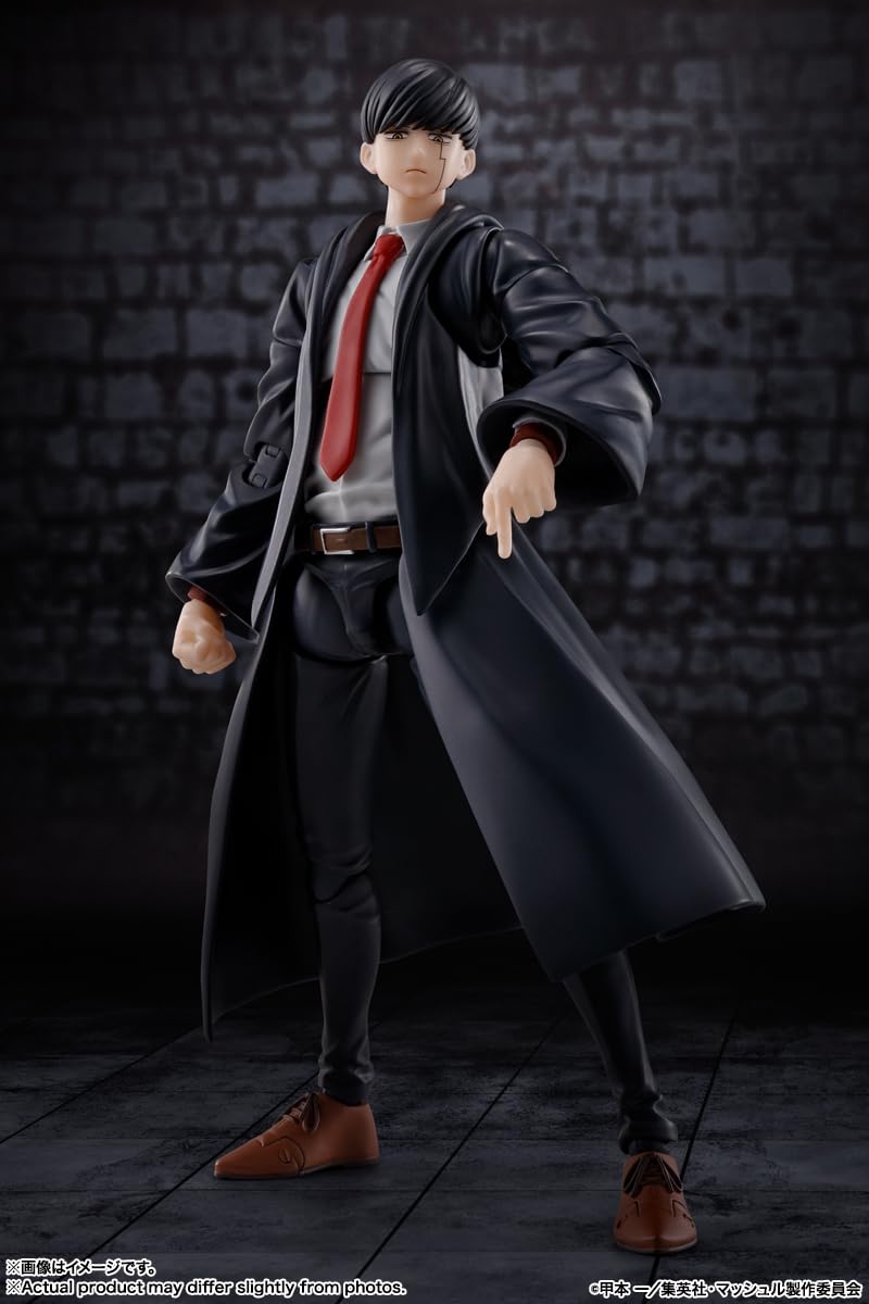 TAMASHII NATIONS Mash Burnedead S.H.Figuarts Figure – Mashle: Magic and Muscles