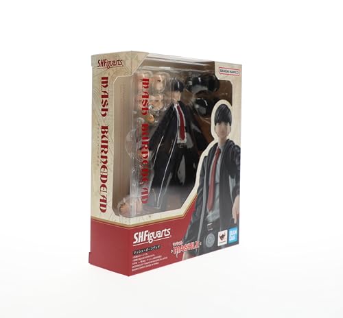 TAMASHII NATIONS Mash Burnedead S.H.Figuarts Figure – Mashle: Magic and Muscles