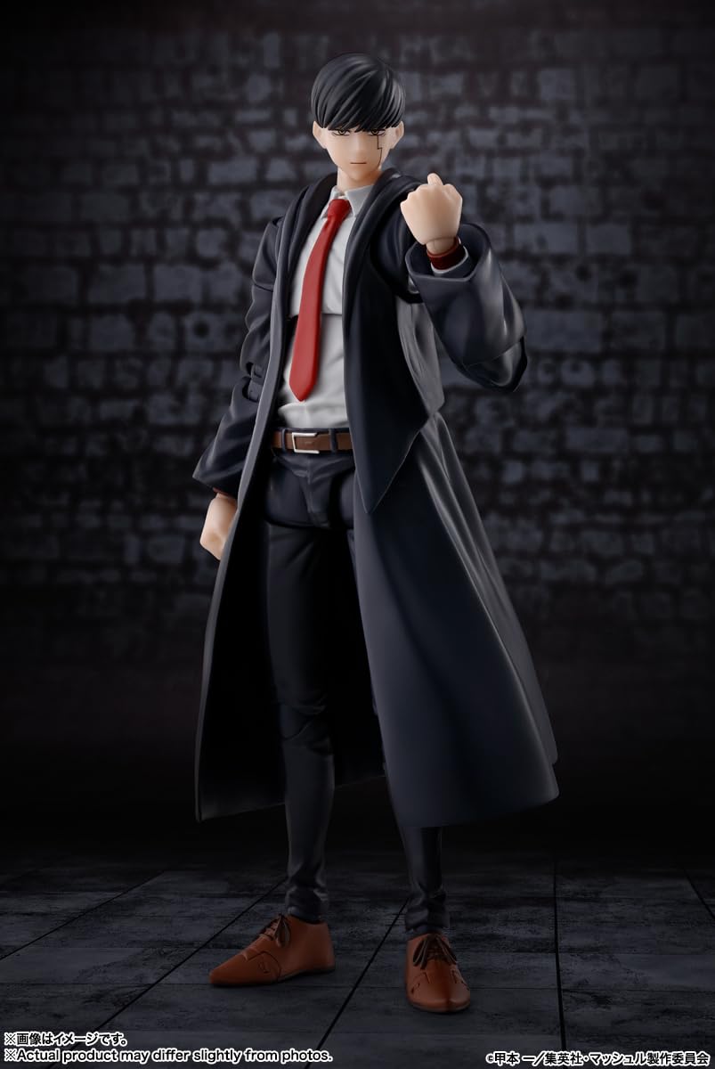 TAMASHII NATIONS Mash Burnedead S.H.Figuarts Figure – Mashle: Magic and Muscles