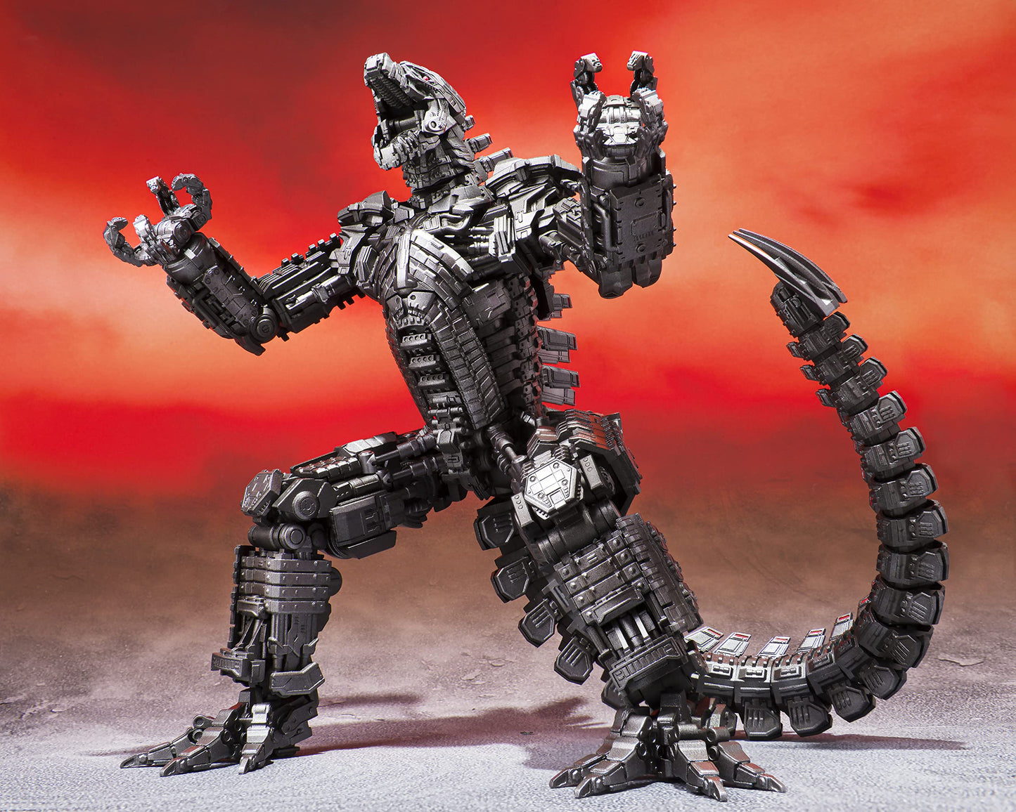 TAMASHII NATIONS Mechagodzilla (2021) S.H.MonsterArts – Godzilla Vs. Kong, 7-Inch Figure