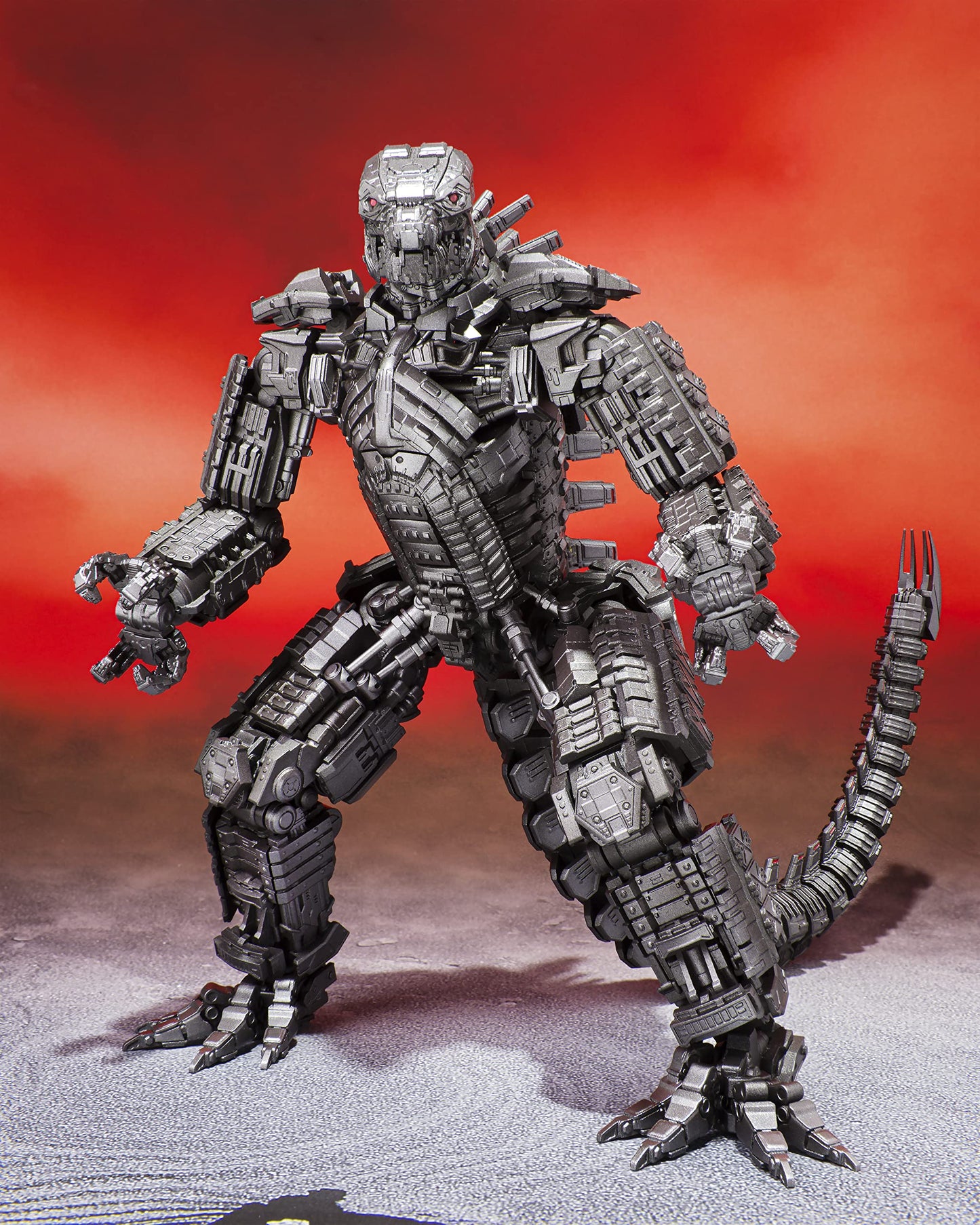 TAMASHII NATIONS Mechagodzilla (2021) S.H.MonsterArts – Godzilla Vs. Kong, 7-Inch Figure