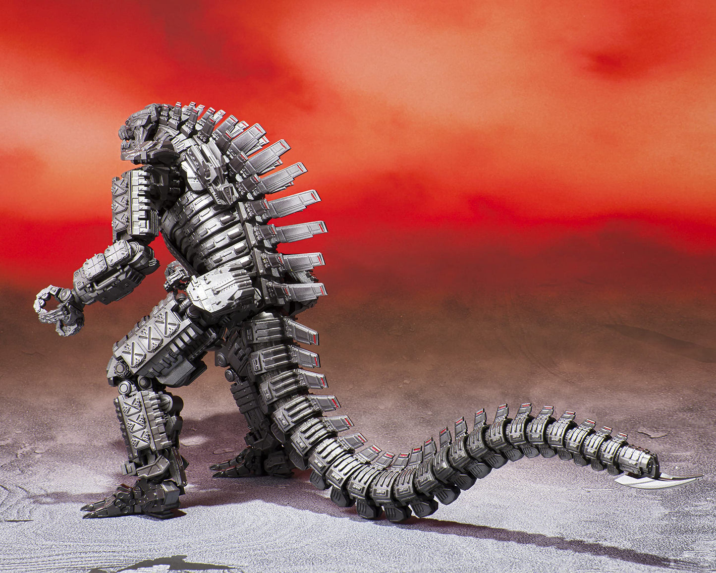 TAMASHII NATIONS Mechagodzilla (2021) S.H.MonsterArts – Godzilla Vs. Kong, 7-Inch Figure