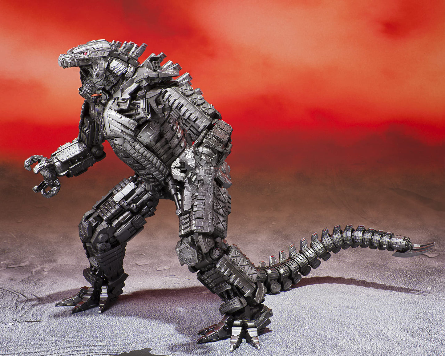 TAMASHII NATIONS Mechagodzilla (2021) S.H.MonsterArts – Godzilla Vs. Kong, 7-Inch Figure