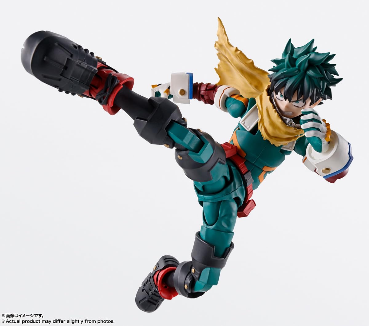 TAMASHII NATIONS My Hero Academia Izuku Midoriya S.H.Figuarts Action Figure | Official Licensed Collectible
