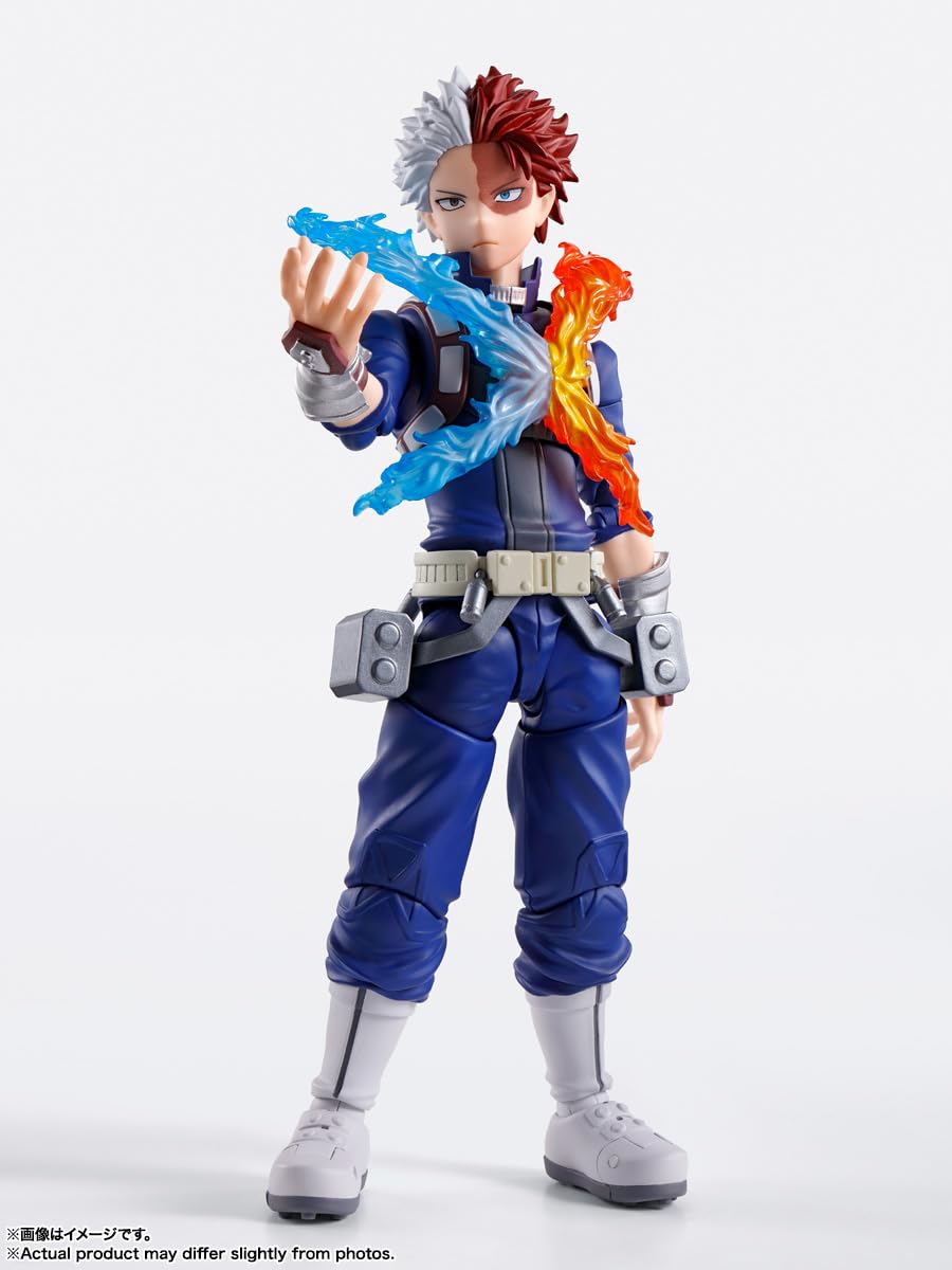 Tamashii Nations My Hero Academia Shoto Todoroki S.H.Figuarts Action Figure – Official License