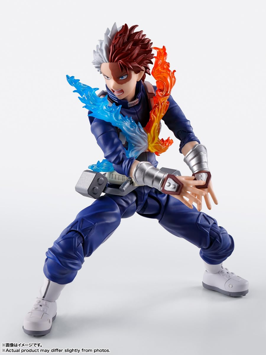 Tamashii Nations My Hero Academia Shoto Todoroki S.H.Figuarts Action Figure – Official License