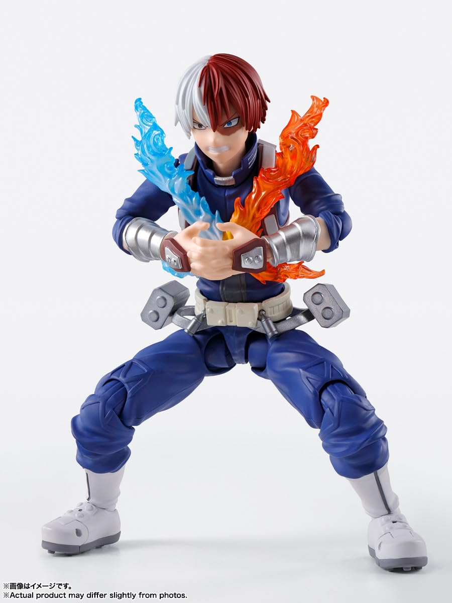 Tamashii Nations My Hero Academia Shoto Todoroki S.H.Figuarts Action Figure – Official License