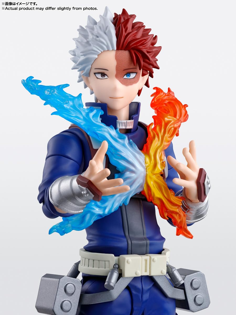 Tamashii Nations My Hero Academia Shoto Todoroki S.H.Figuarts Action Figure – Official License