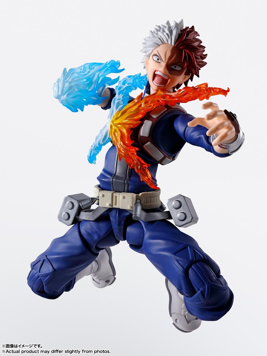 Tamashii Nations My Hero Academia Shoto Todoroki S.H.Figuarts Action Figure – Official License