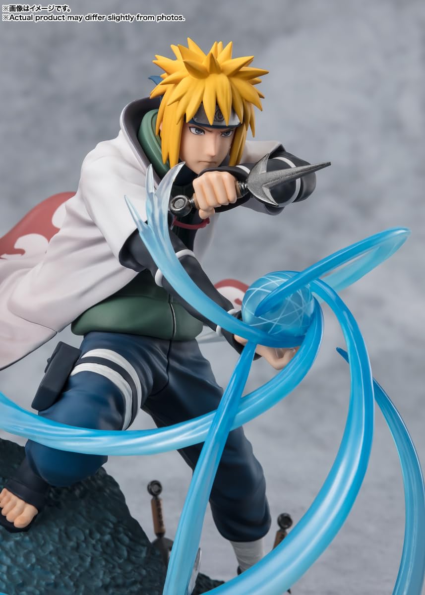 TAMASHII NATIONS Naruto Shippuden Minato Namikaze - Rasengan Extra Battle FiguartsZERO Figure