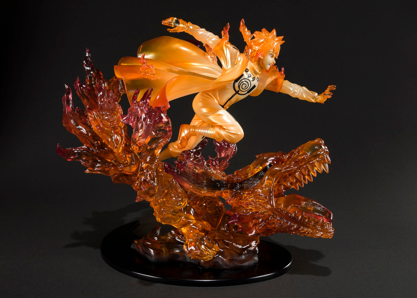 TAMASHII NATIONS Naruto Shippuden Minato Namikaze Kurama - Kizuna Relation FiguartsZERO Collectible Figure