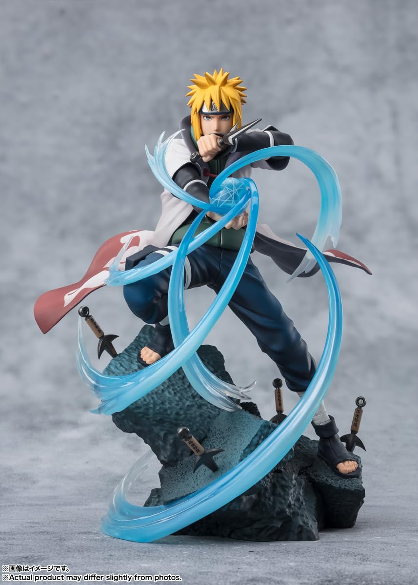 TAMASHII NATIONS Naruto Shippuden Minato Namikaze - Rasengan Extra Battle FiguartsZERO Figure