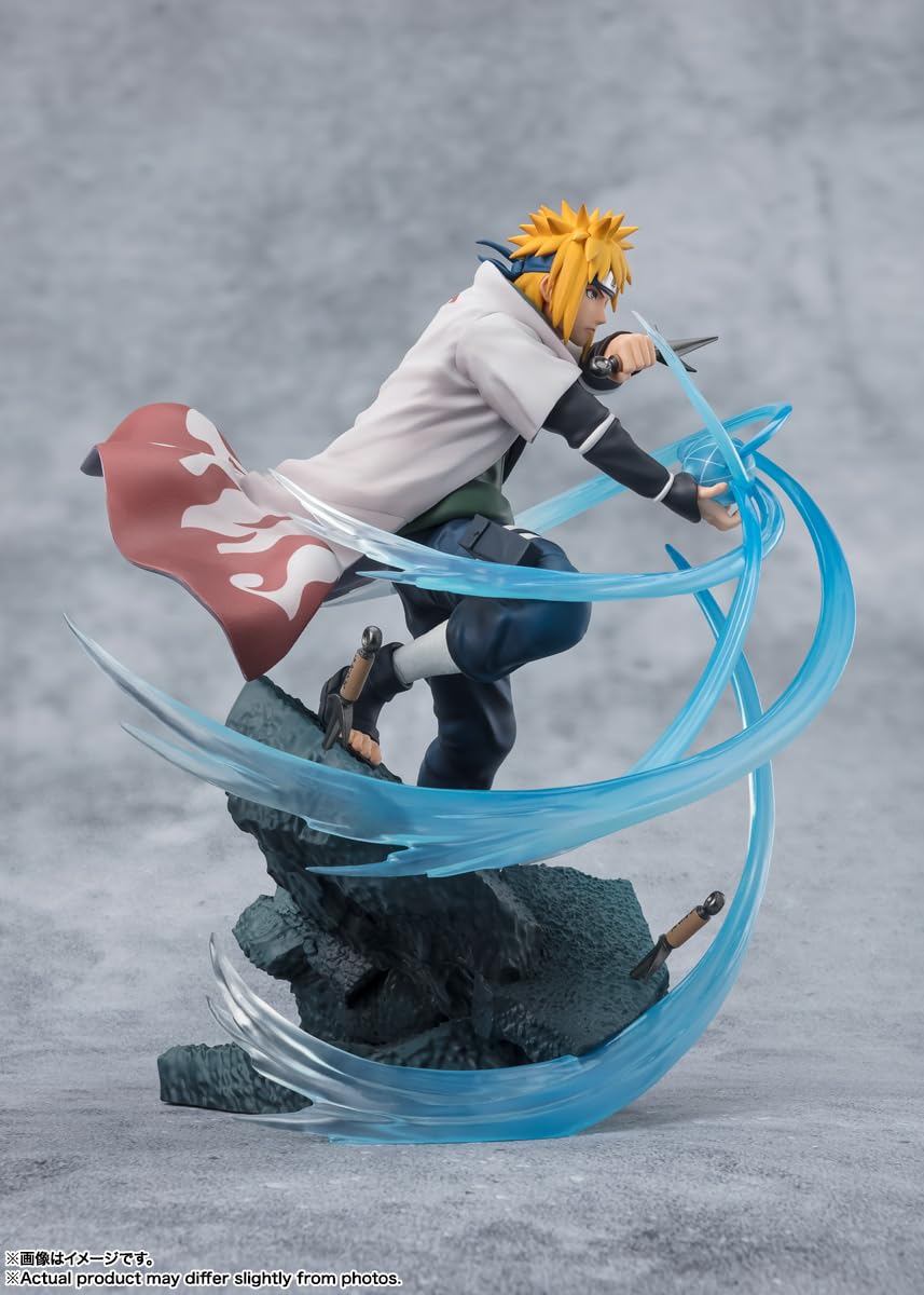 TAMASHII NATIONS Naruto Shippuden Minato Namikaze - Rasengan Extra Battle FiguartsZERO Figure