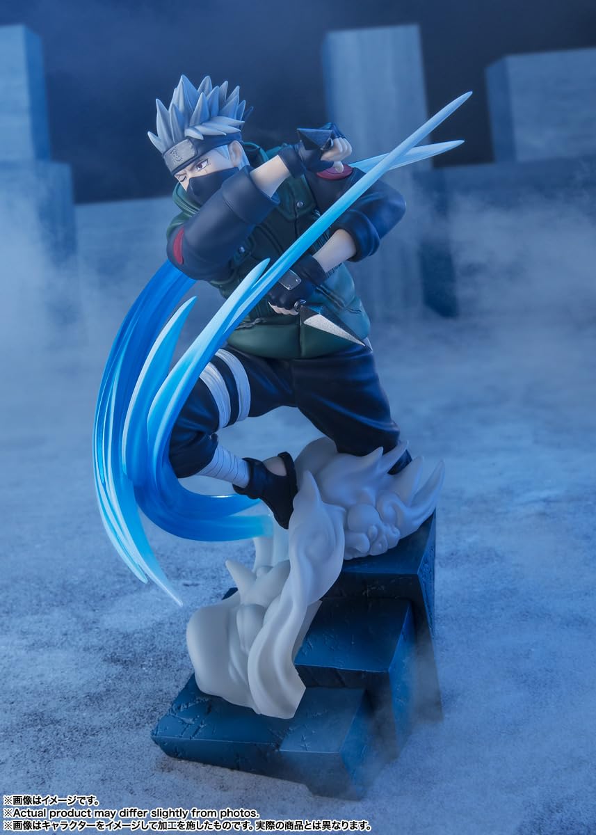 TAMASHII NATIONS Naruto Kakashi Hatake Extra Battle Figure – FiguartsZERO 5.9in Collectible