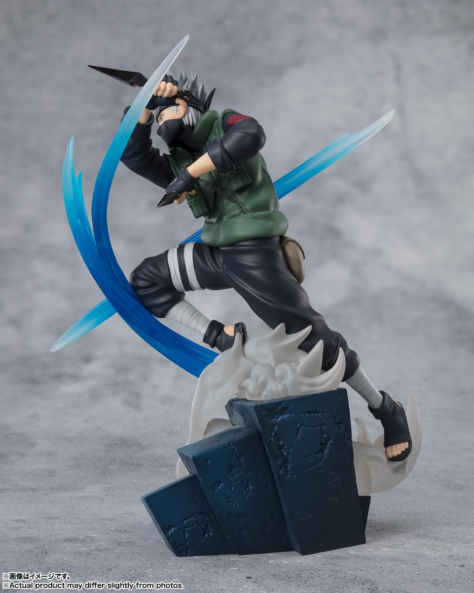 TAMASHII NATIONS Naruto Kakashi Hatake Extra Battle Figure – FiguartsZERO 5.9in Collectible