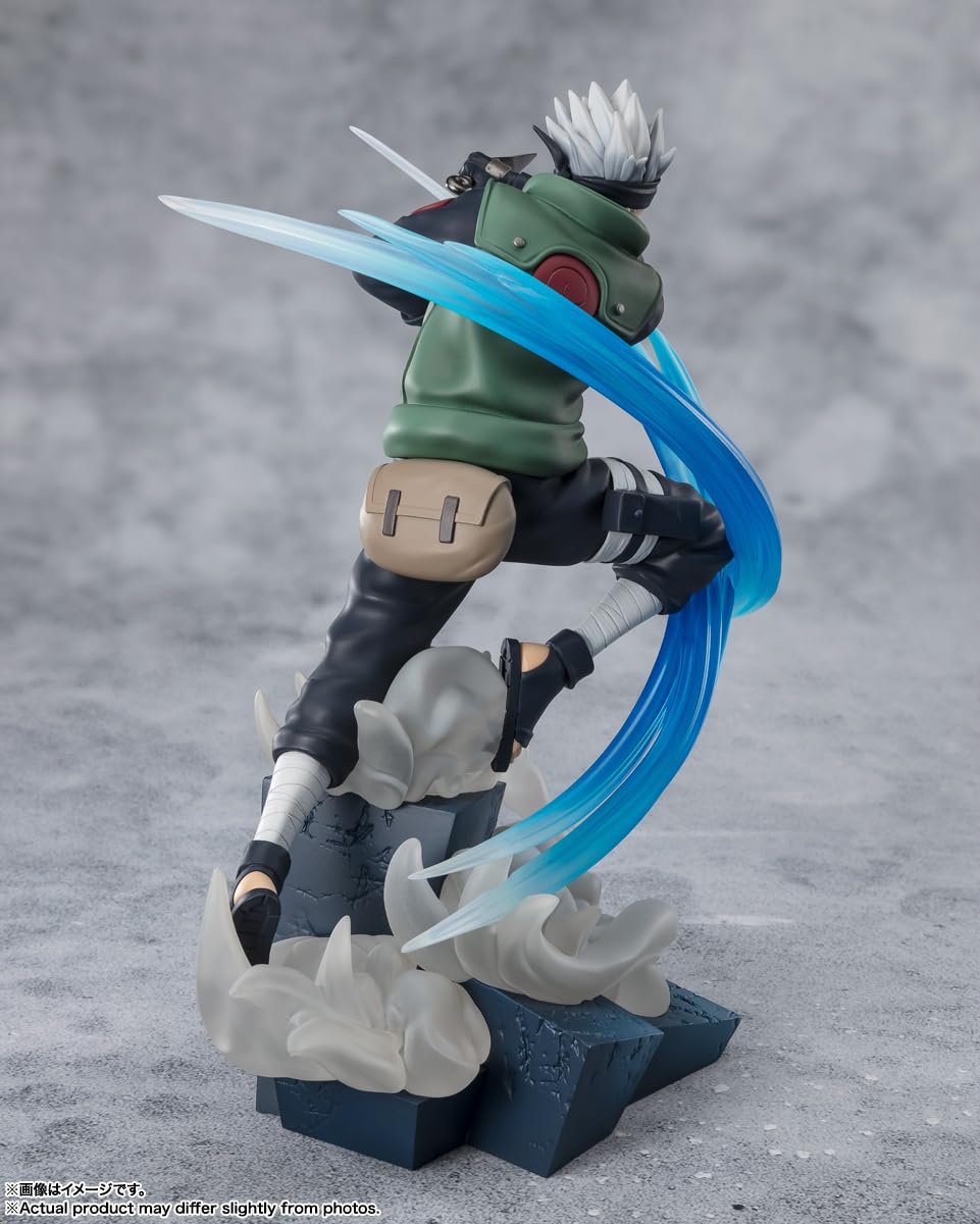 TAMASHII NATIONS Naruto Kakashi Hatake Extra Battle Figure – FiguartsZERO 5.9in Collectible