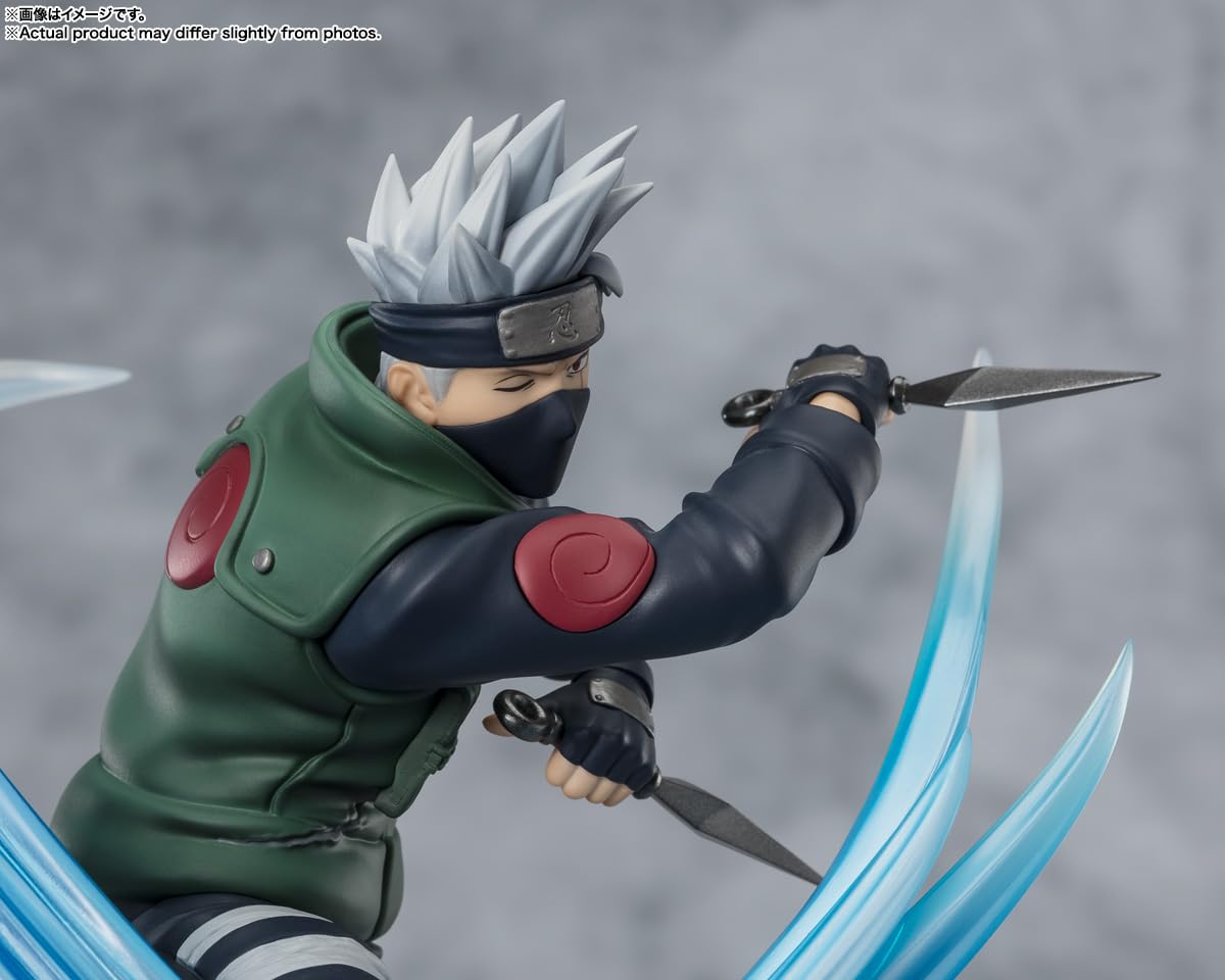 TAMASHII NATIONS Naruto Kakashi Hatake Extra Battle Figure – FiguartsZERO 5.9in Collectible