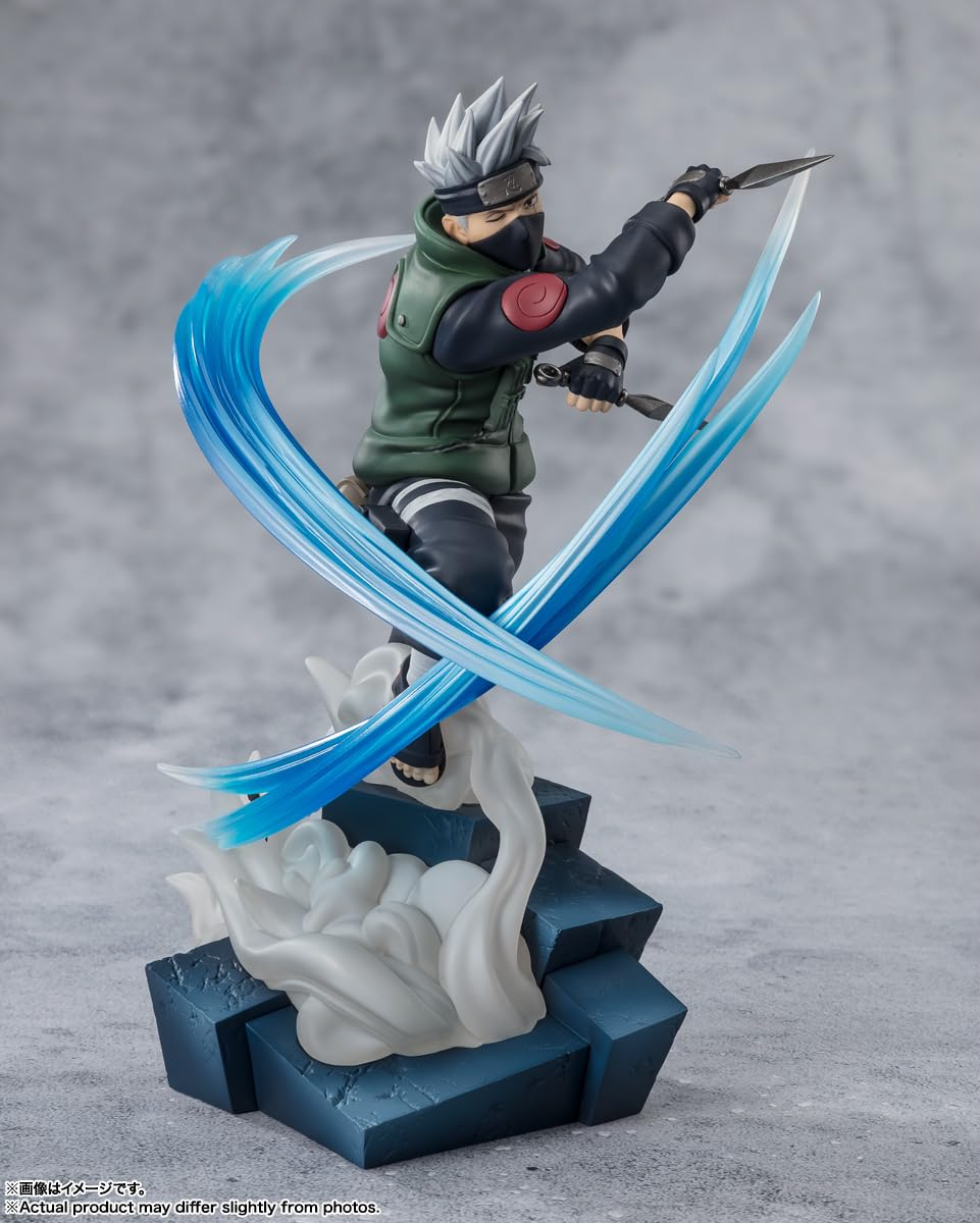 TAMASHII NATIONS Naruto Kakashi Hatake Extra Battle Figure – FiguartsZERO 5.9in Collectible