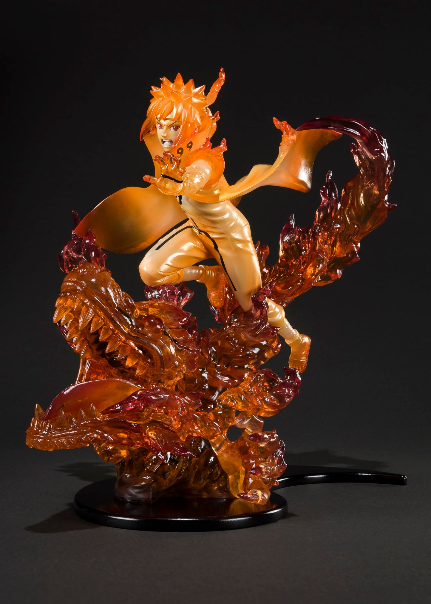 TAMASHII NATIONS Naruto Shippuden Minato Namikaze Kurama - Kizuna Relation FiguartsZERO Collectible Figure