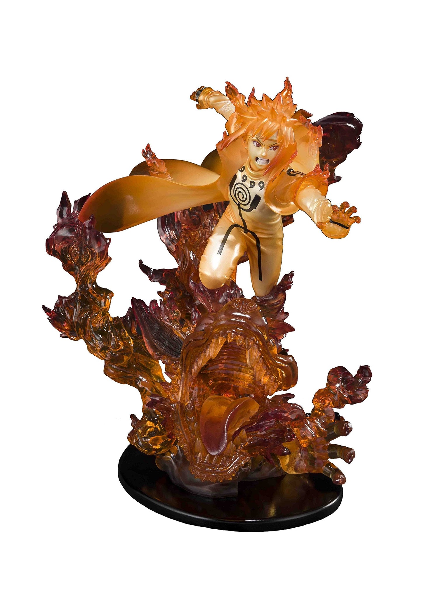 TAMASHII NATIONS Naruto Shippuden Minato Namikaze Kurama - Kizuna Relation FiguartsZERO Collectible Figure
