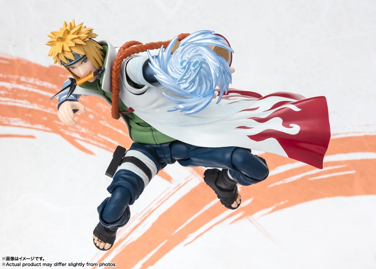 TAMASHII NATIONS Naruto Minato Namikaze Narutop99 Edition S.H.Figuarts Action Figure