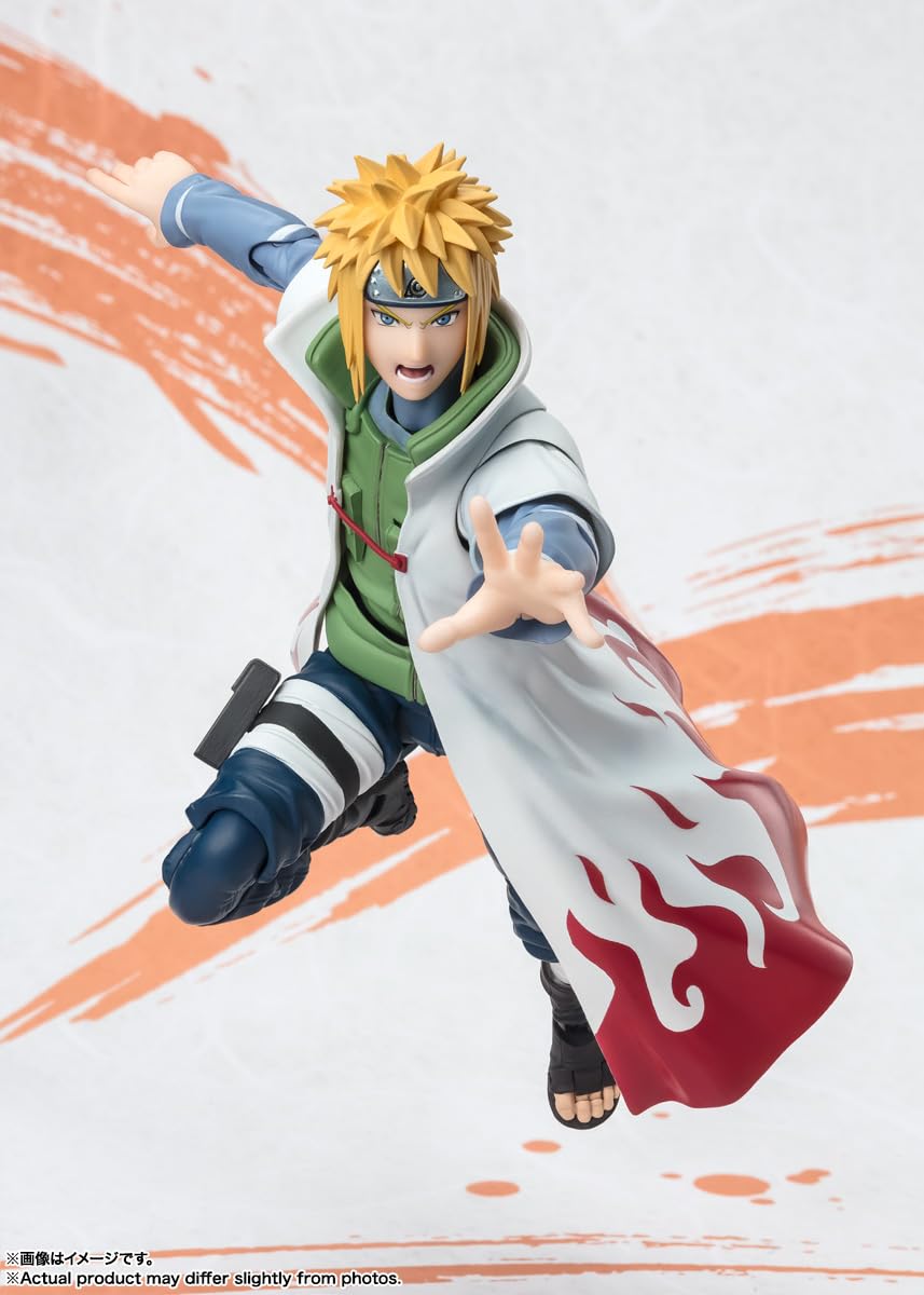 TAMASHII NATIONS Naruto Minato Namikaze Narutop99 Edition S.H.Figuarts Action Figure