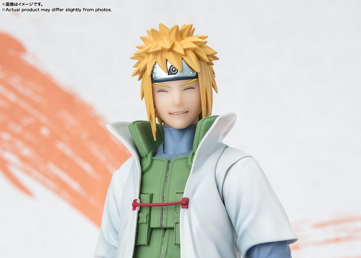 TAMASHII NATIONS Naruto Minato Namikaze Narutop99 Edition S.H.Figuarts Action Figure