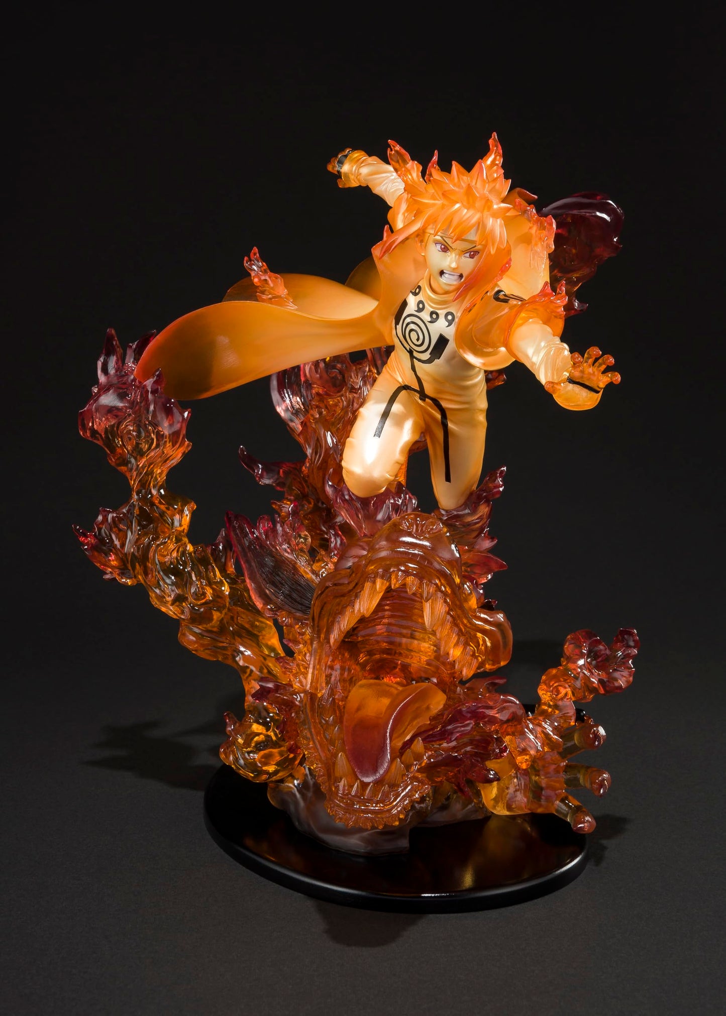 TAMASHII NATIONS Naruto Shippuden Minato Namikaze Kurama - Kizuna Relation FiguartsZERO Collectible Figure