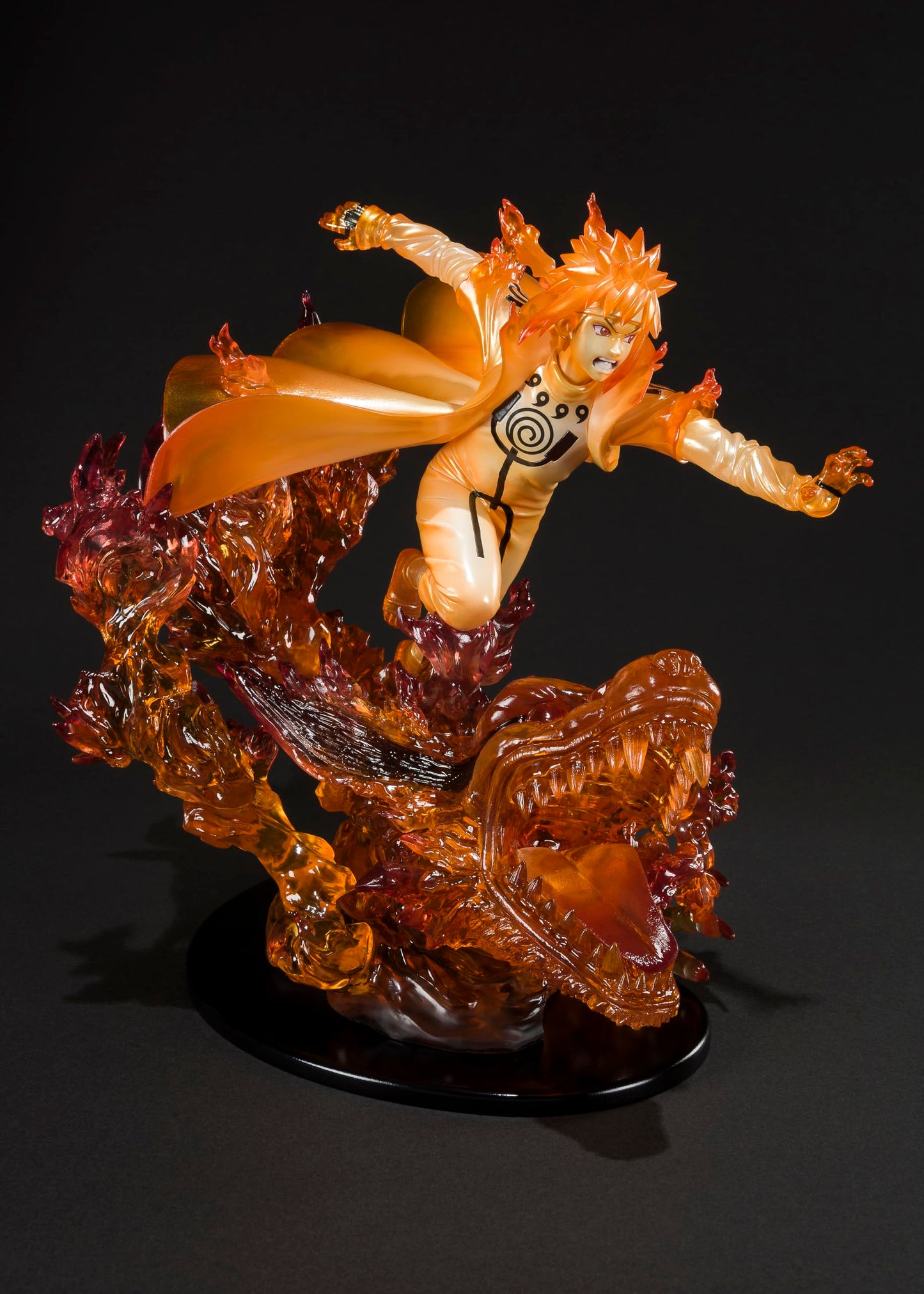 TAMASHII NATIONS Naruto Shippuden Minato Namikaze Kurama - Kizuna Relation FiguartsZERO Collectible Figure