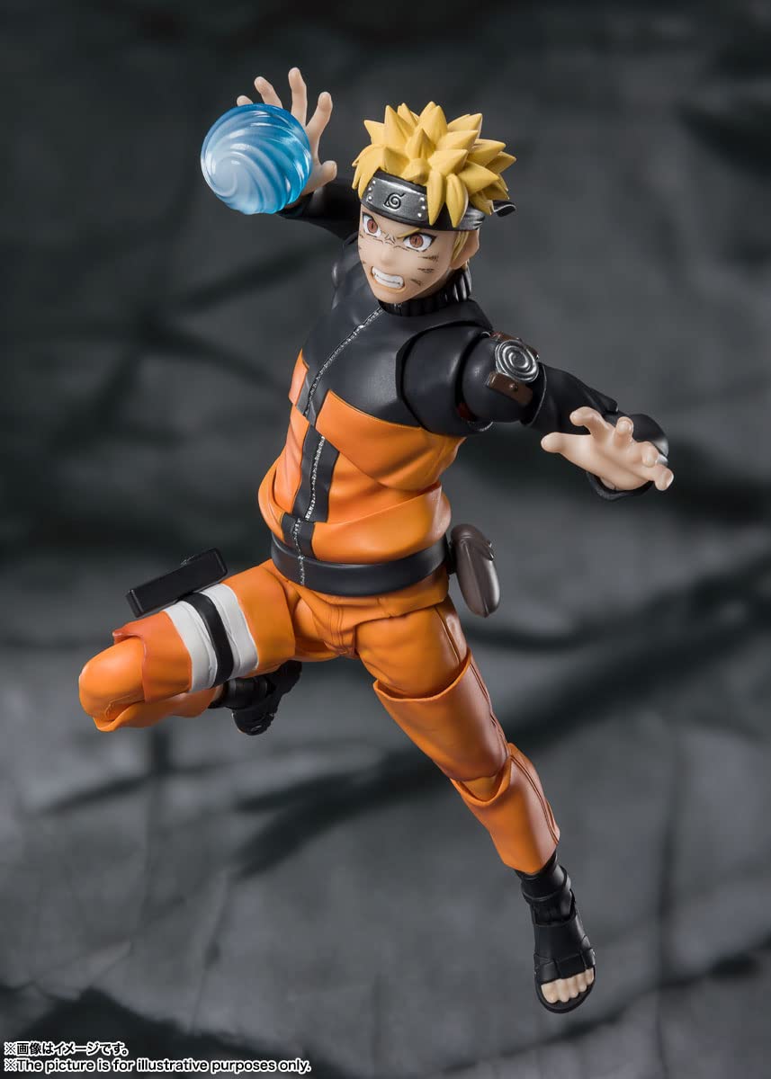 TAMASHII NATIONS Naruto Shippuden Naruto Uzumaki S.H.Figuarts Action Figure | Official Licensed