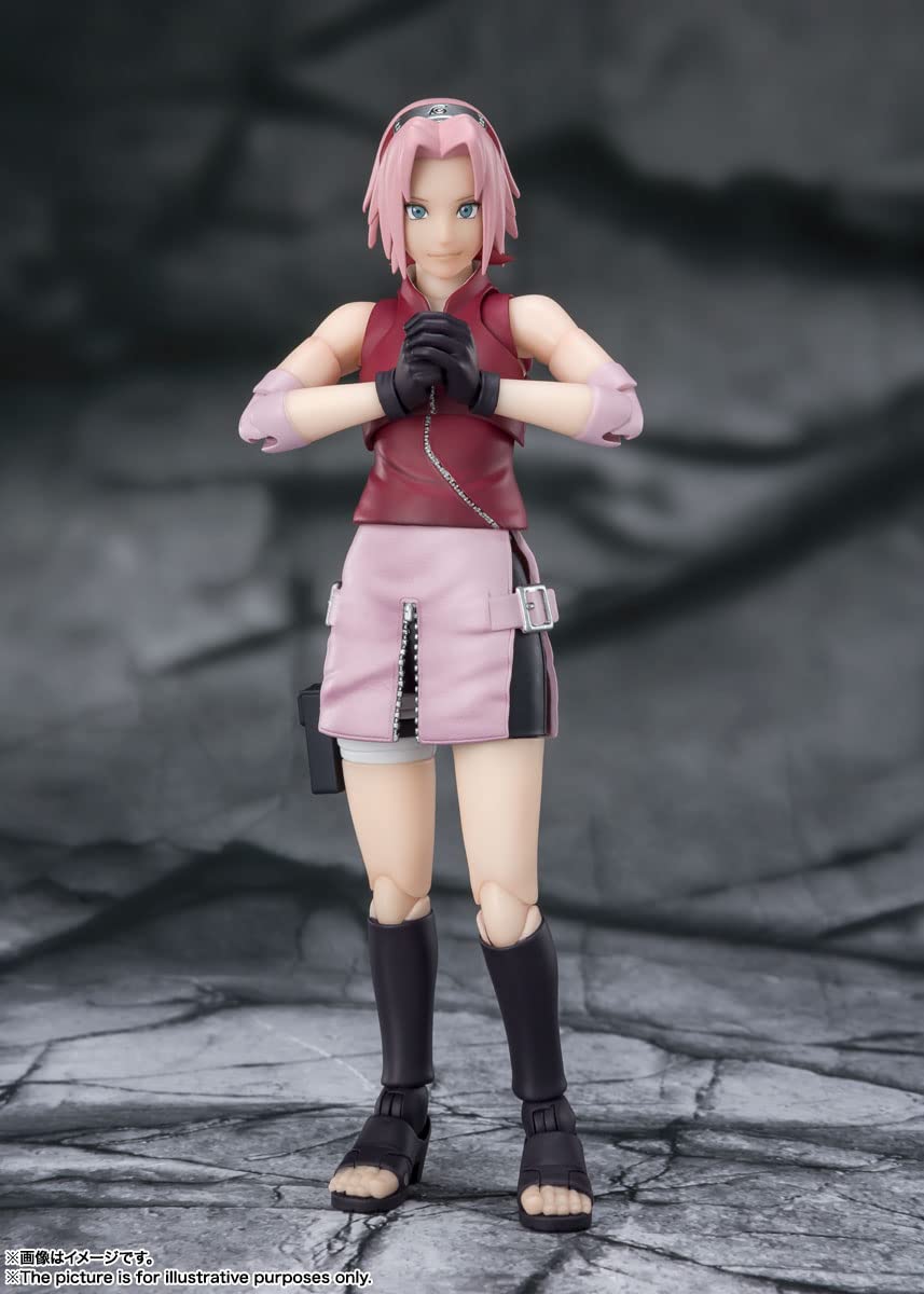 Tamashii Nations Naruto Shippuden Sakura Haruno S.H.Figuarts Action Figure – Indomitable Will Edition