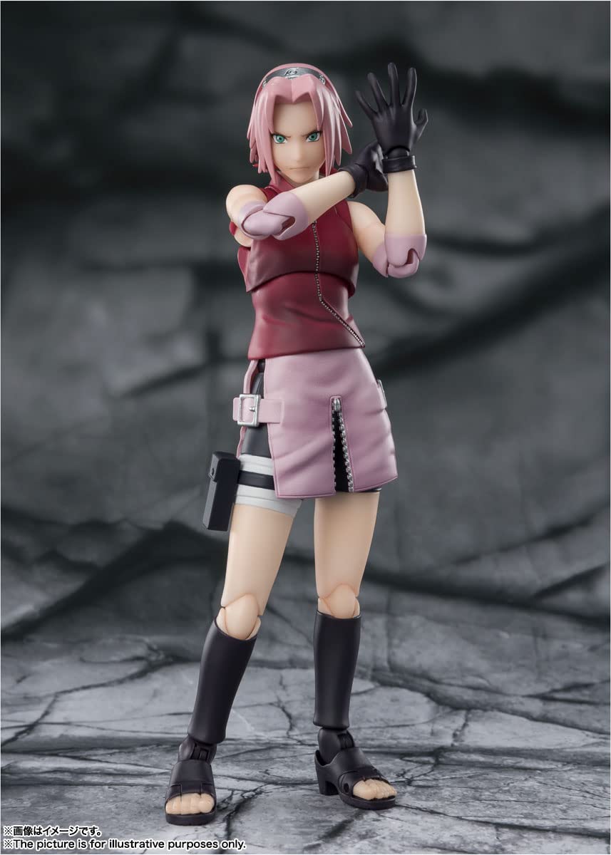 Tamashii Nations Naruto Shippuden Sakura Haruno S.H.Figuarts Action Figure – Indomitable Will Edition