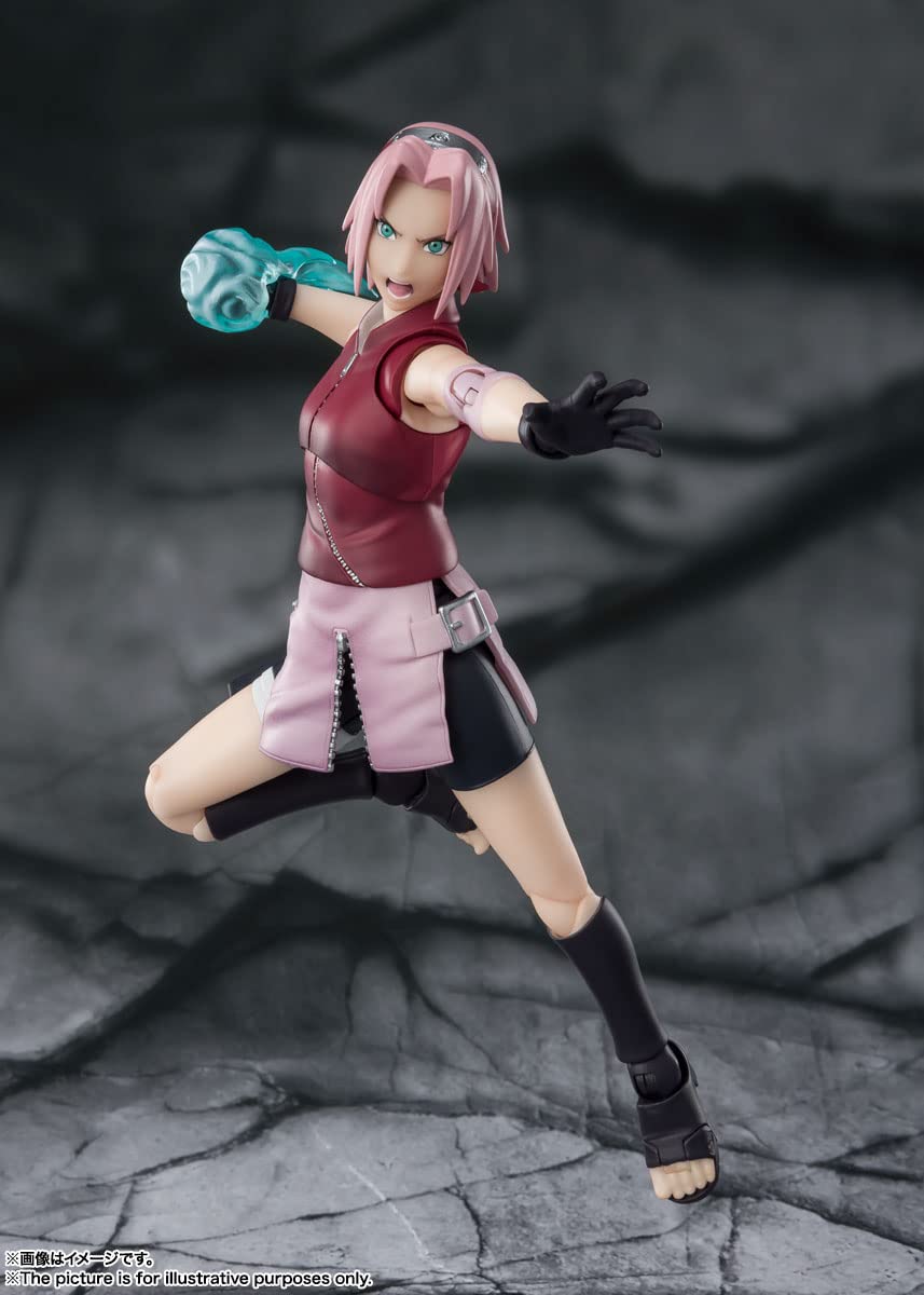 Tamashii Nations Naruto Shippuden Sakura Haruno S.H.Figuarts Action Figure – Indomitable Will Edition