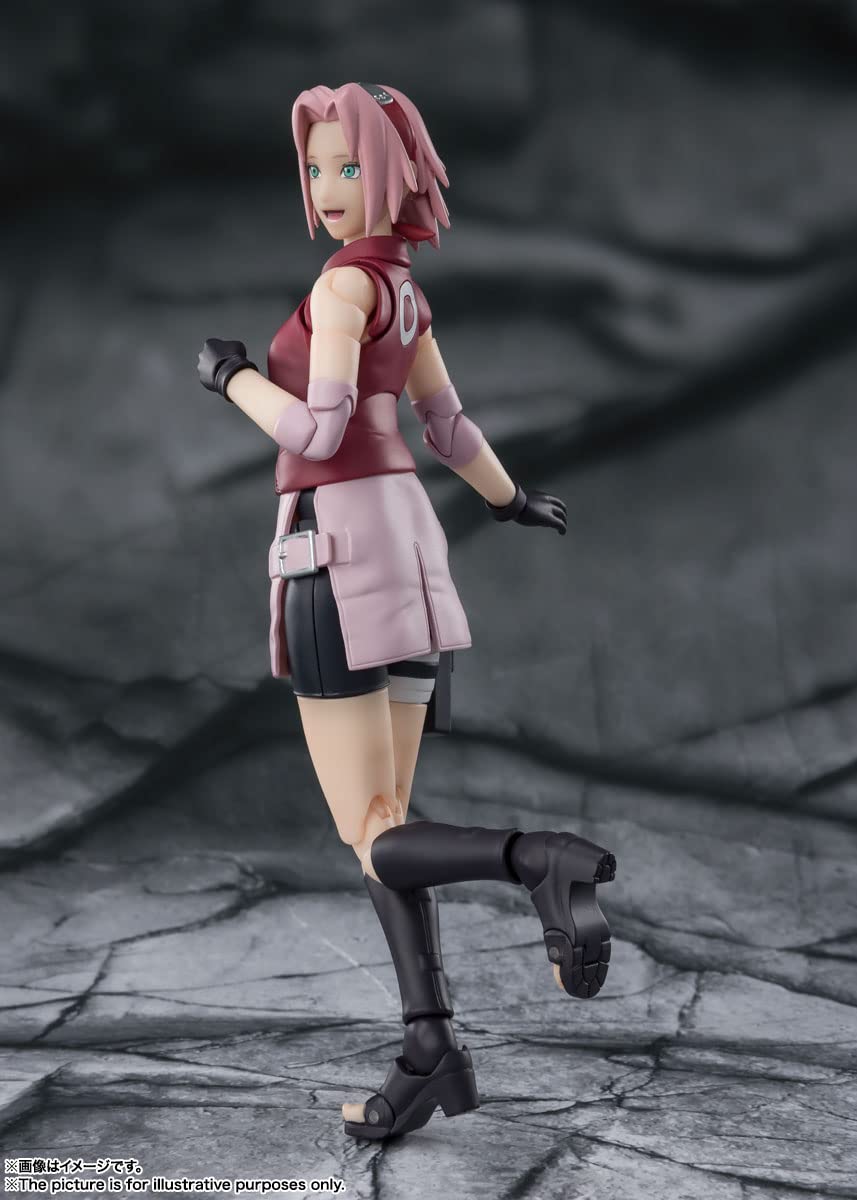 Tamashii Nations Naruto Shippuden Sakura Haruno S.H.Figuarts Action Figure – Indomitable Will Edition