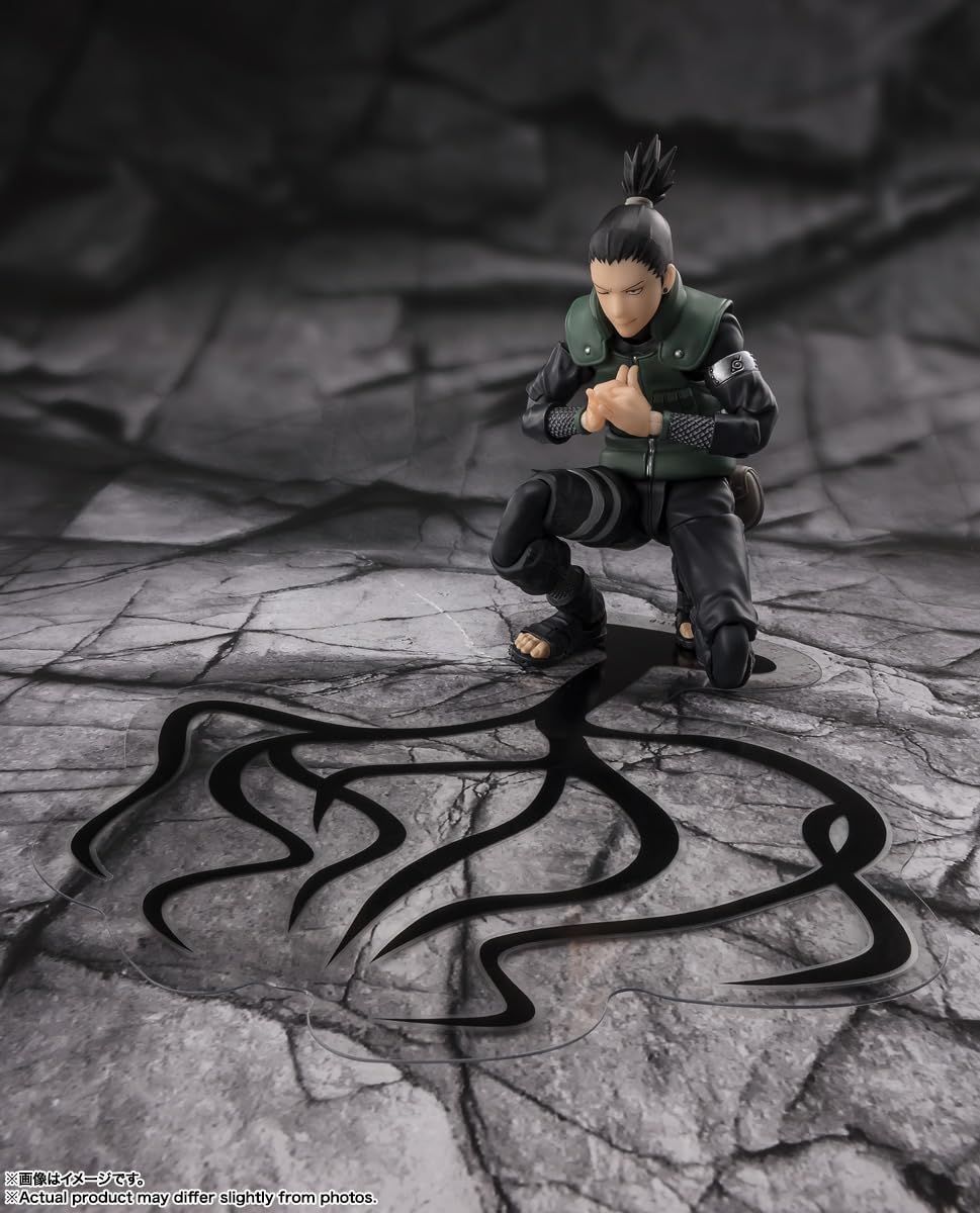 TAMASHII NATIONS Naruto Shippuden Shikamaru Nara - Brilliant Strategist - S.H.Figuarts Action Figure