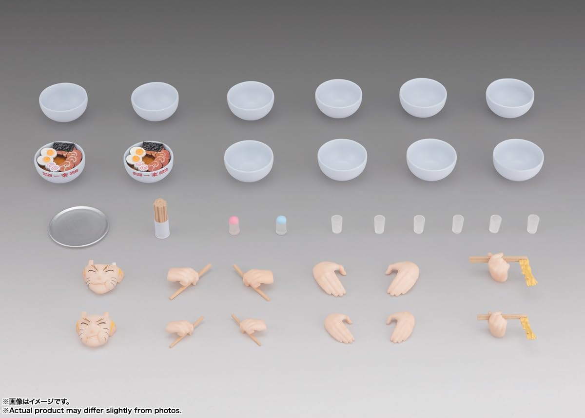Tamashii Nations Naruto Ichiraku Ramen Set | S.H.Figuarts Action Figure Display