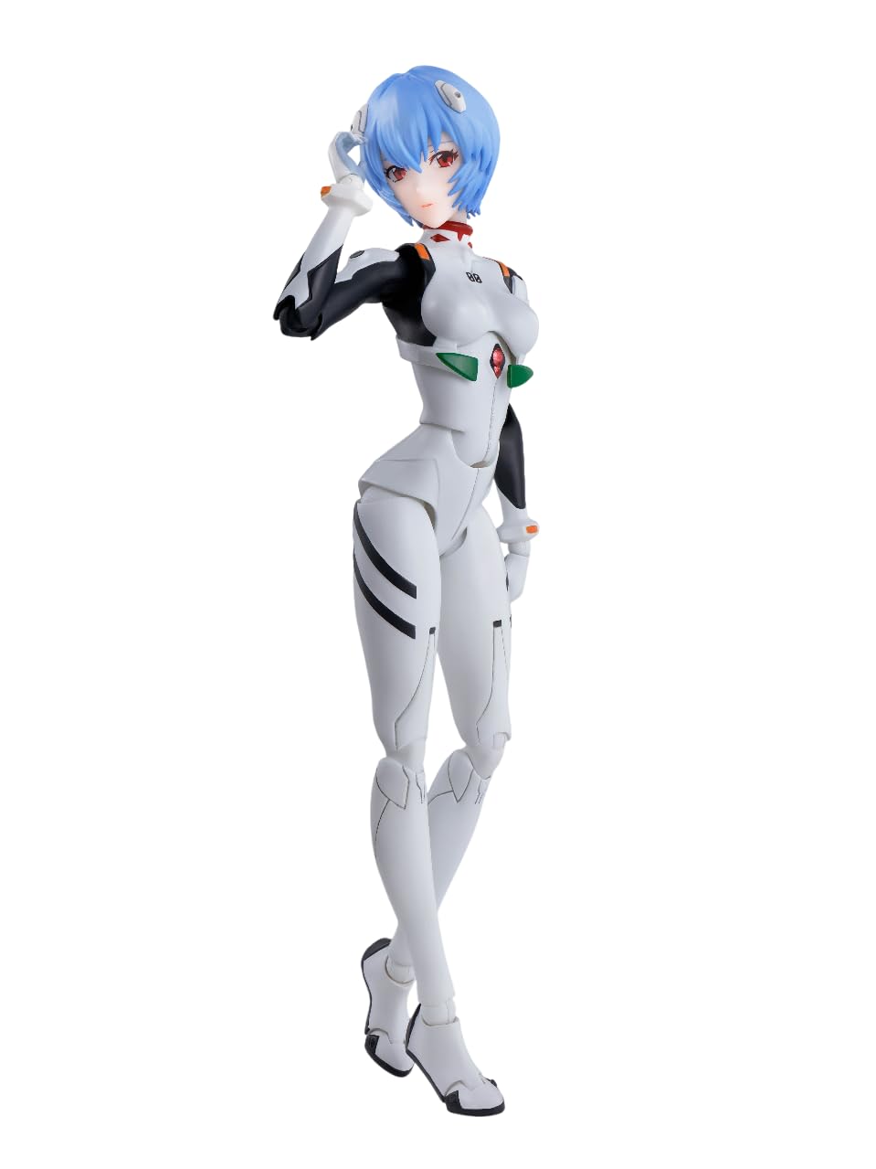 TAMASHII NATIONS Neon Genesis Evangelion Rei Ayanami S.H.Figuarts Action Figure | Official Licensed Collectible