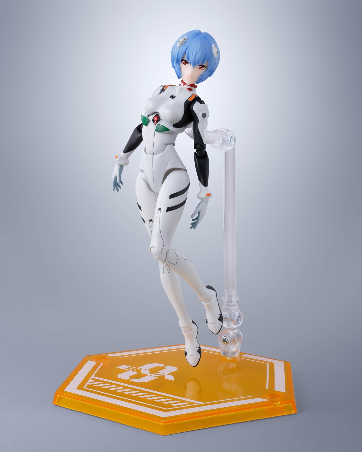 TAMASHII NATIONS Neon Genesis Evangelion Rei Ayanami S.H.Figuarts Action Figure | Official Licensed Collectible