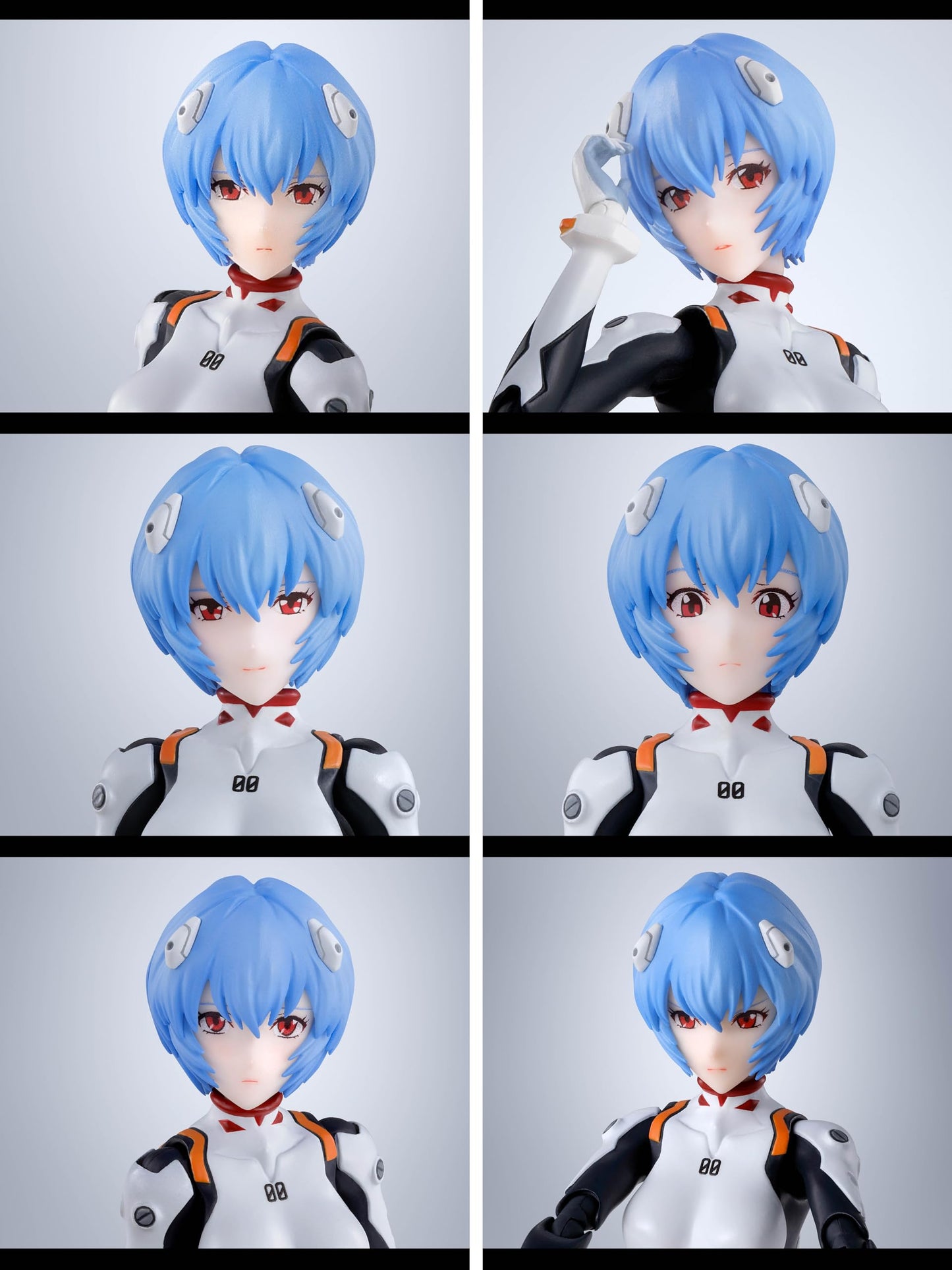 TAMASHII NATIONS Neon Genesis Evangelion Rei Ayanami S.H.Figuarts Action Figure | Official Licensed Collectible