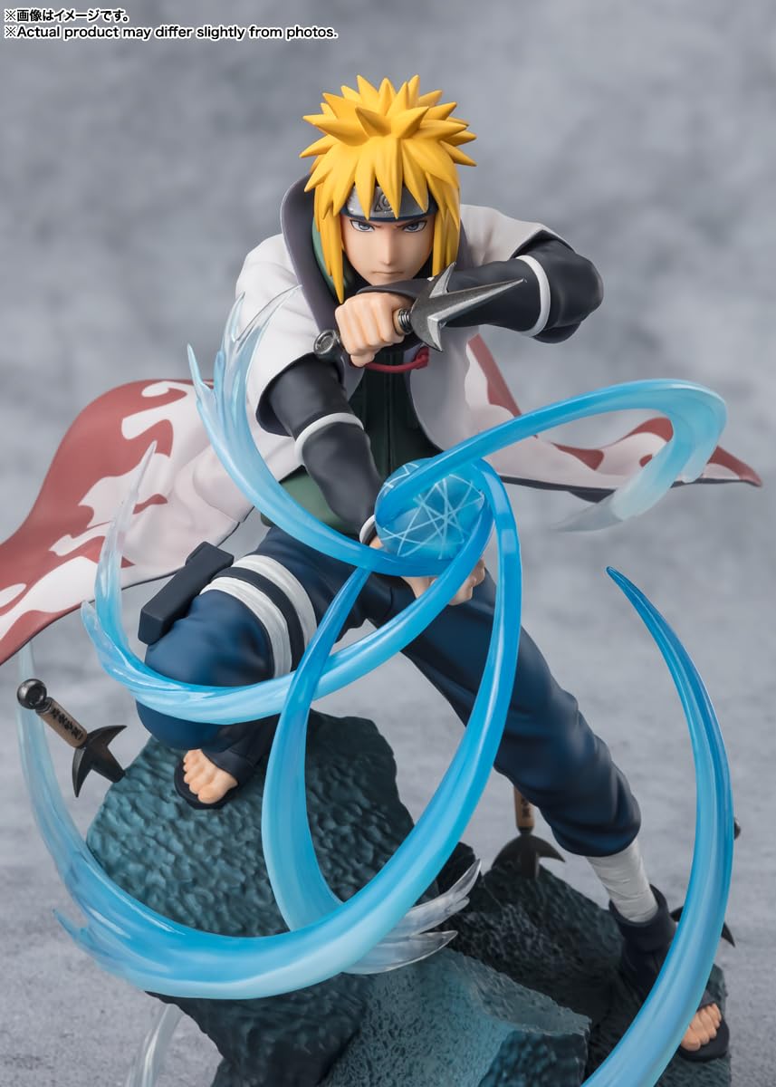 TAMASHII NATIONS Naruto Shippuden Minato Namikaze - Rasengan Extra Battle FiguartsZERO Figure