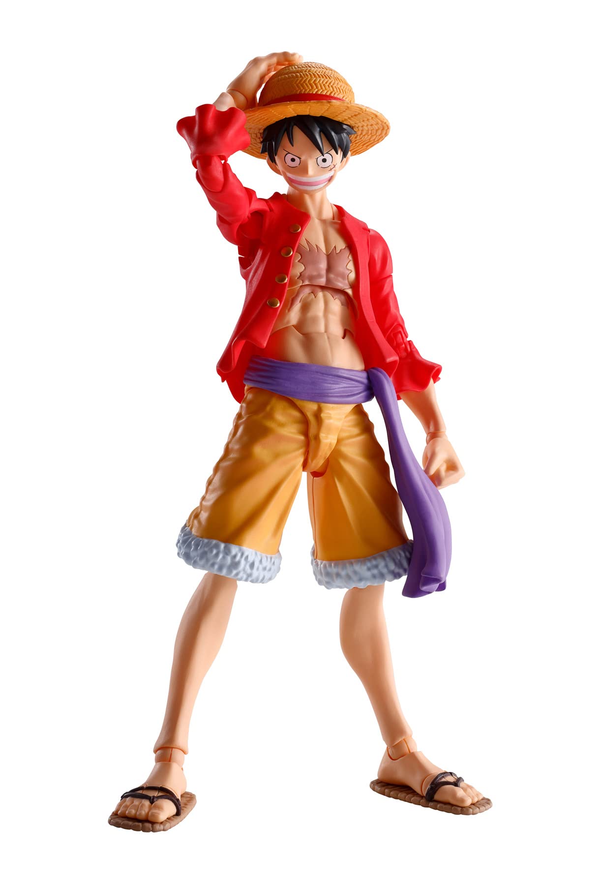 TAMASHII NATIONS Monkey D. Luffy S.H.Figuarts - The Raid on Onigashima | One Piece Official Figure