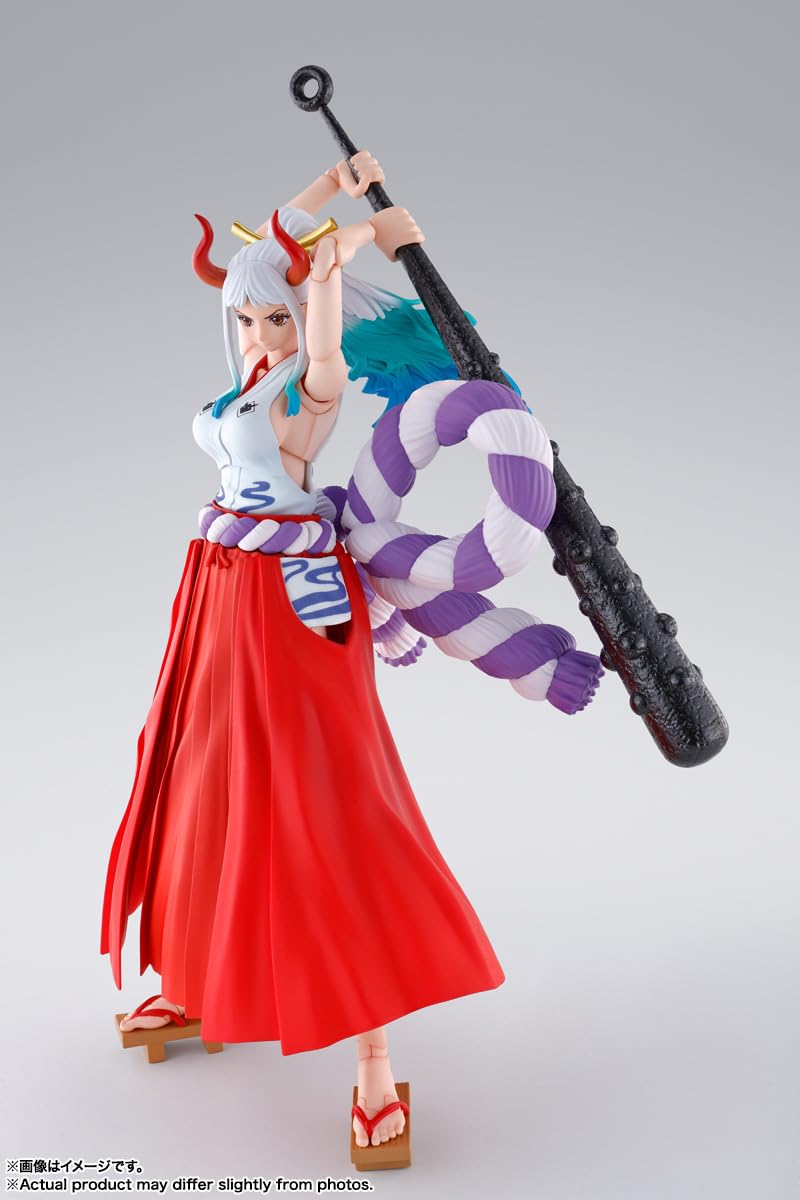 Tamashii Nations One Piece Yamato S.H.Figuarts Action Figure – Highly Poseable Collectible