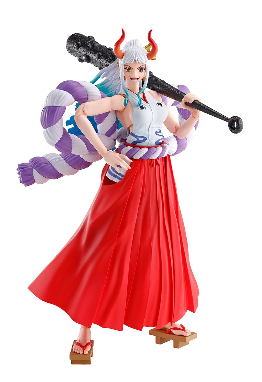 Tamashii Nations One Piece Yamato S.H.Figuarts Action Figure – Highly Poseable Collectible