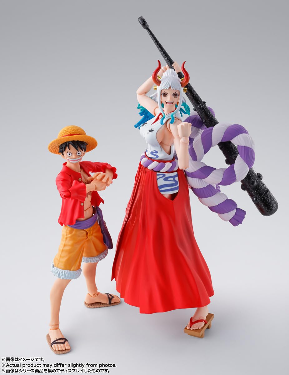Tamashii Nations One Piece Yamato S.H.Figuarts Action Figure – Highly Poseable Collectible