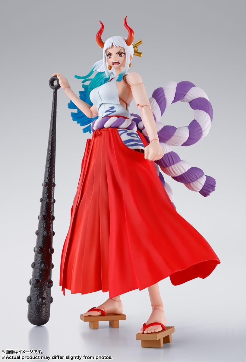 Tamashii Nations One Piece Yamato S.H.Figuarts Action Figure – Highly Poseable Collectible