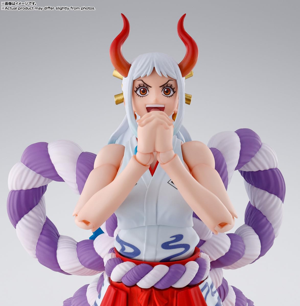 Tamashii Nations One Piece Yamato S.H.Figuarts Action Figure – Highly Poseable Collectible