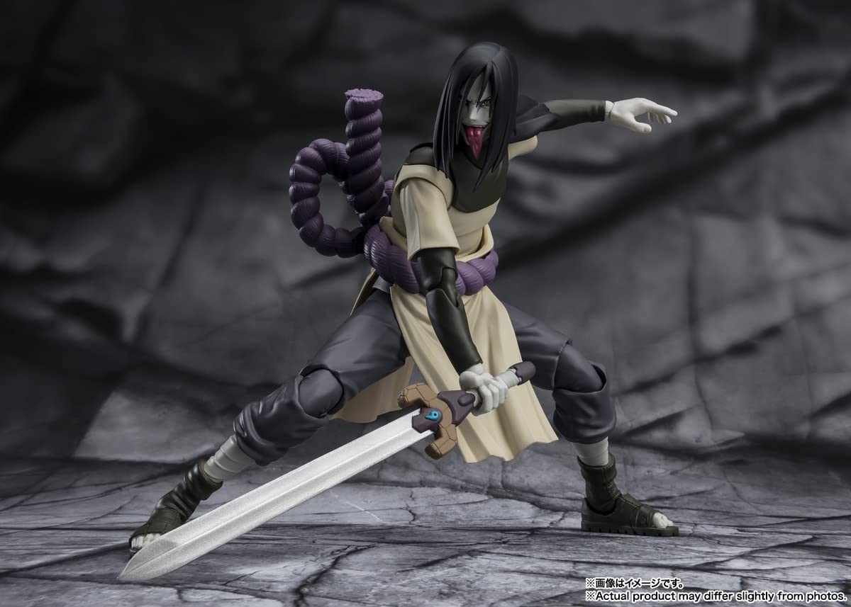 TAMASHII NATIONS Naruto Shippuden Orochimaru S.H.Figuarts – Seeker of Immortality Figure