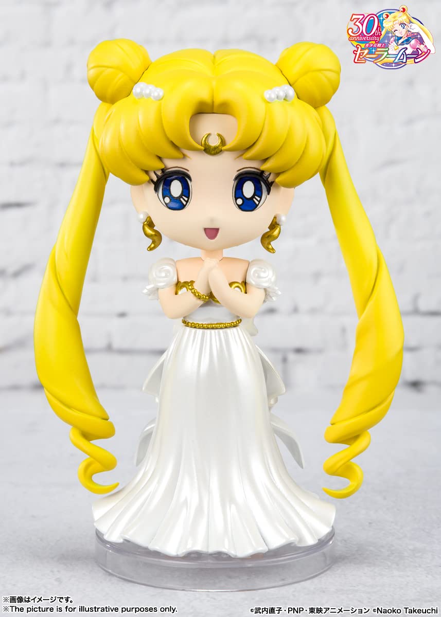 TAMASHII NATIONS Pretty Guardian Sailor Moon Princess Serenity Figuarts Mini Figure